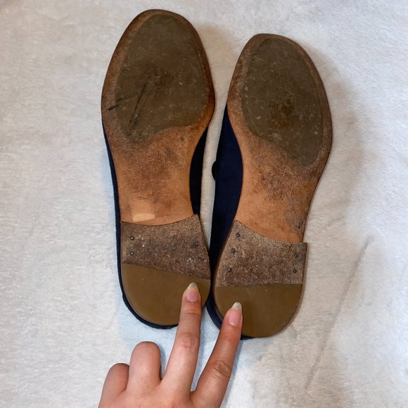 Antonio Maurizi blue Tassel Suede Loafers size 10 main image 6